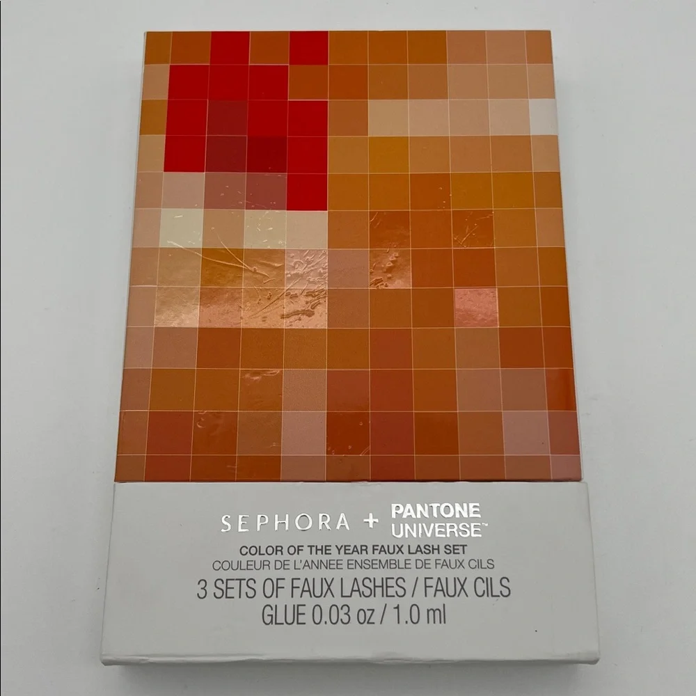 Sephora + Pantone Universe 2012 Tangerine Tango Color of Year Faux Eyelash Set - Picture 4 of 8